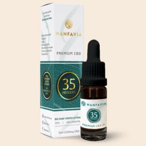 Hanfavia Bio CBD Öl 35% Vollspektrum - Träger: MCT-Öl - Produktfoto