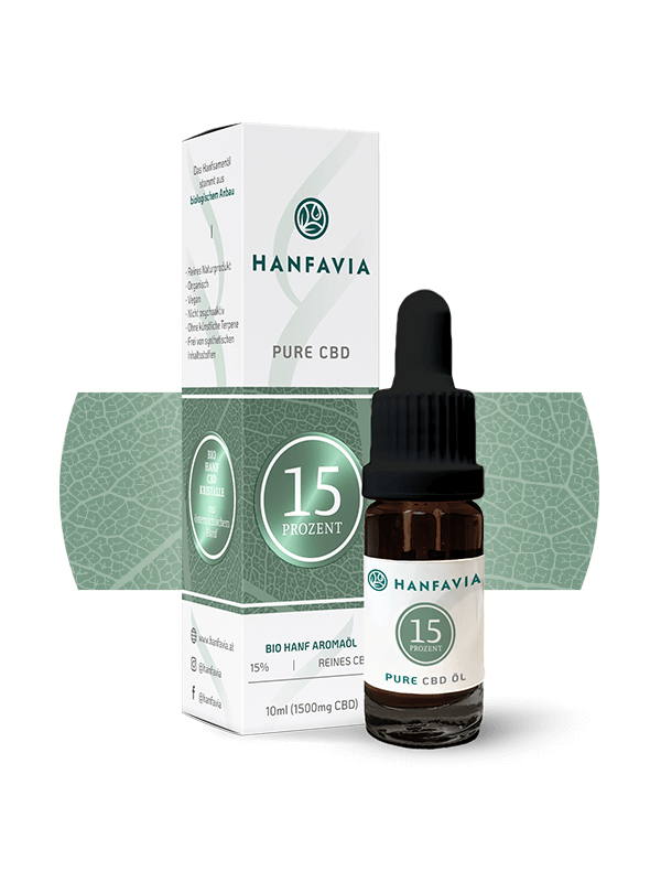 Hanfavia CBD Öl Pure 15%