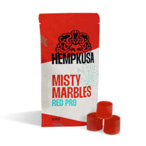 Hempkusa Misty Marbkes Red Pro, Hochwertige CBD Produkte Wien bei Hanfavia